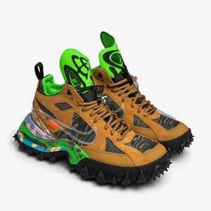 Nike Air Terra Forma Off-White Wheat Green Strike Size 10.5